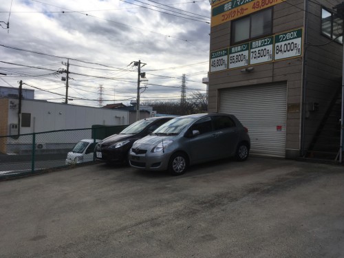 横浜店駐車場