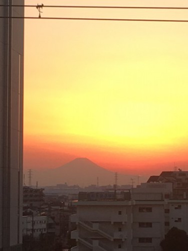 与野　夕焼け