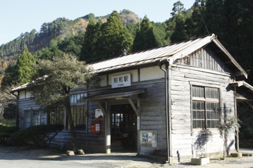 岡山県和知駅