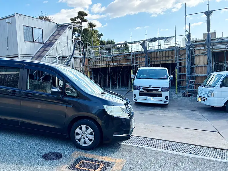 建築現場での半年契約