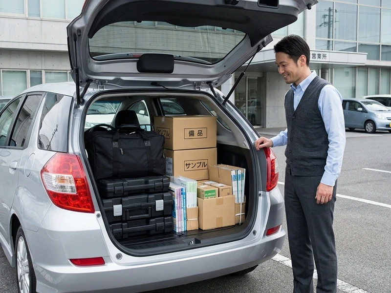荷室に余裕のある車種を選ぶ