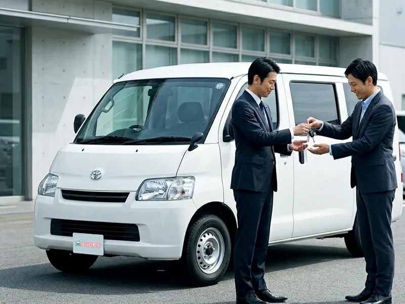 会社所在地まで車両をお届け